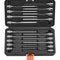 Extra Long Allen Hex Bit Socket Set 18-Piece 3/8 inch Drive S2 Alloy Steel Cr-V