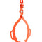 VEVOR 28in Log Lifting Tongs 2 Claw  Solid Steel Log Grapple Swivel Log Lifter
