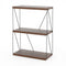 2/3/4/5-Tier Multipurpose Display Rack with Metal Frame-3-Tier