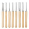 VEVOR 8PCS Wood Lathe Chisel Set Woodturning Tools Steel Blades Lathe Finisher