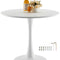 VEVOR 31.5 in Round Dining Table Wood Kitchen Table for 2-4 Person (Only Table)