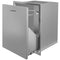 VEVOR Outdoor Kitchen Trash Drawer 19.7W x 26.5H Inch with Trash Bag Ring 11.8 Inch Diameter Ring Stainless Steel Outdoor Kitchen Drawers