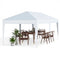 10 x 20 FT Pop up Canopy Tent with Carry Bag for Party BBQ-White