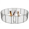 16 Panel 24/32/40 Inches Height Dog Playpen with Lock and Large Door-40 inches