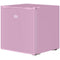 1.1 Cu. Ft. Mini Freezer, Compact Upright Freezer with Reversible Door, Removable Shelf, Adjustable Temperature, Pink