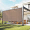 VEVOR 90% Sun Shade Cloth Privacy Screen 10 x 12 ft for Patio Garden (Brown)