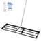 VEVOR 10x36in Lawn Leveling Rake 83.9 in Adjustable Handle for Yard Golf Court