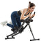 VEVOR AB Workout Machine Equipment Home Gym Core Abdominal Trainers Dual-track