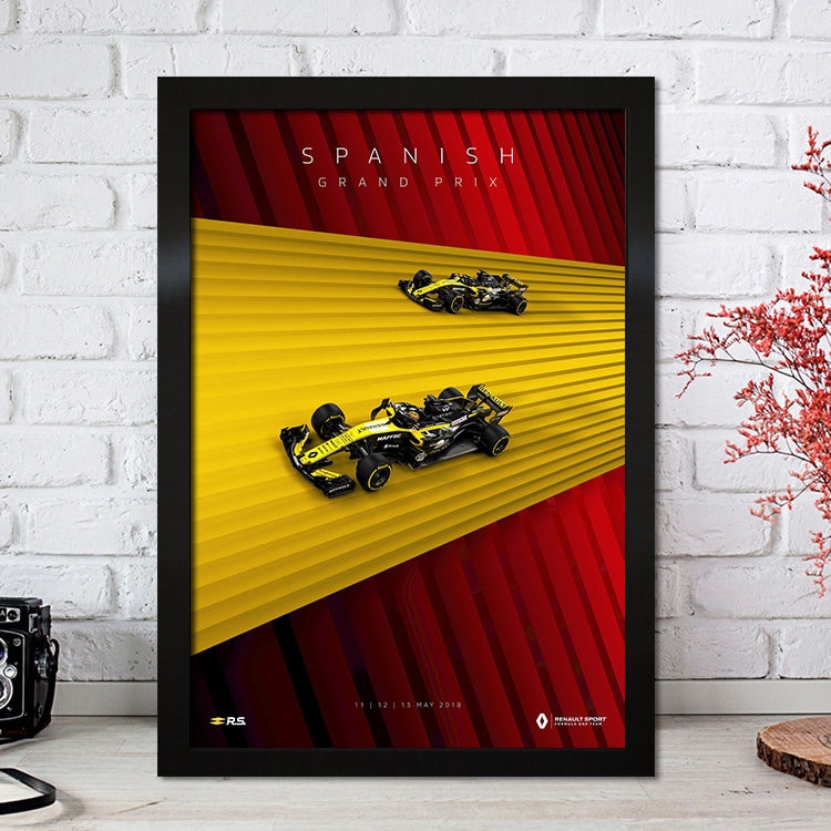 Poster Formel 1 Rennfahrer Legenden Rennwagen I Deko Print ohne Rahmen 