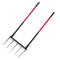 VEVOR 5 Tines Broad Fork Garden Tool U-Shaped Pitch Fork for Gardening Spading
