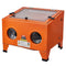 VEVOR 25 Gallon Sandblasting Cabinet, 40-120PSI Portable Benchtop Sand Blasting Cabinet, Heavy Duty Steel Sand Blaster with Blasting Gun & 4 Ceramic Nozzles for Paint, Stain, Rust Removal