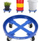 VEVOR 55 Gallon Drum Dolly 2000 lbs Barrel Dolly Cart Drum Caddy 4 Caster Wheels