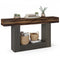 2-Tier Farmhouse Console Table 63