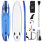 10.6 Feet Inflatable Adjustable Paddle Board with Carry Bag-M