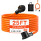 VEVOR 25 ft Dryer Extension Cord 3-Prong NEMA 10-30P to 10-30R Dryer Cord 30A