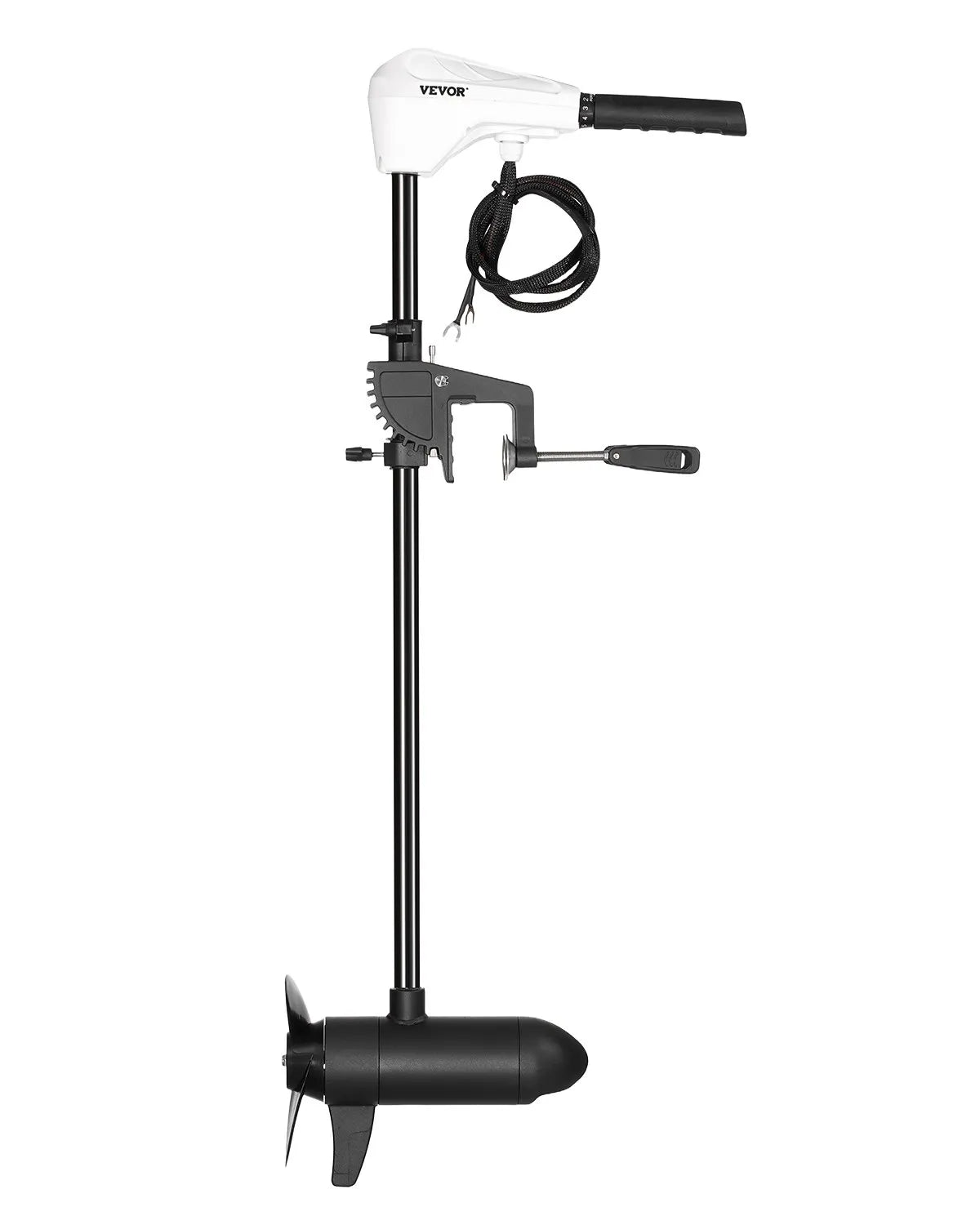 VEVOR 86lb 24V Thrust Electric Trolling Motor Saltwater Trolling Boat Engine