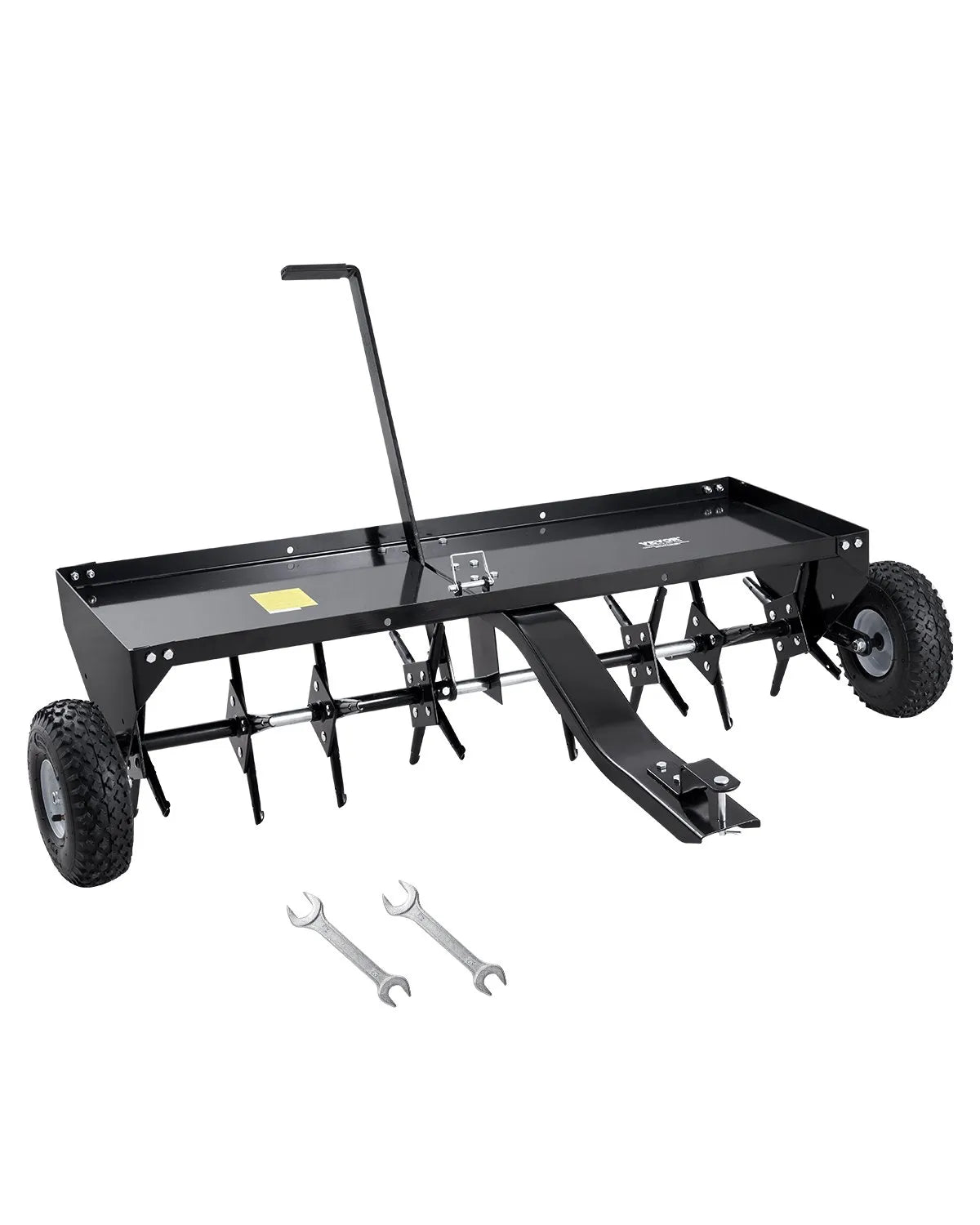 VEVOR 48" Tow Behind Plug Aerator with Universal Hitch Lawn Aerator Tow Behind