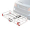 VEVOR 49.4 x 22.4 x 7.1 in Hitch Cargo Carrier, 500lb Capacity Trailer Hitch Mount Aluminum Cargo Basket, Luggage Carrier Rack Fits 2