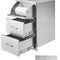 VEVOR Outdoor Kitchen Drawers Triple BBQ Access Drawers Island 16.5x29x20.5 in
