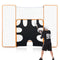 VEVOR 12x9 ft 3-IN-1 Lacrosse Goal Net with Backstop Target Rebounder Equipment