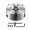 VEVOR 3-Jaw Lathe Chuck, 8'', Self-Centering Lathe Chuck, 0.16-8 in/4-200 mm Clamping Range with T-key Fixing Screws Hexagon Wrench, for Lathe 3D Printer Machining Center Milling Drilling Machine