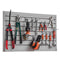 VEVOR 2 x 4 ft Slat Wall Paneling PVC Grey Garage Slatwall with Modular Design