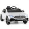 12V Kids Ride on Car Mercedes-Benz AMG CLA 45 with Remote-White