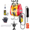 VEVOR 2-in-1 Portable Electric Hoist Winch 1100LBS Wired/Wireless Remote Control