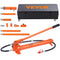 VEVOR 20 Ton Porta Power Kit, Portable Hydraulic Jack with 4.6 ft/1.4 m Oil Hose, Car Frame Repair Tool with Storage Case for Automotive, Heavy Equipment, Mechanic (44000 LBS)