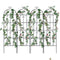 VEVOR 4 Packs Metal Garden Trellis for Climbing Plant Support 71x20 in Rustproof