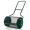 24-Inch Peat Moss Spreader with Upgrade Side Latches and U-shape Handle-Green