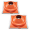 VEVOR 2 Pcs Metal Roof Pipe Flashing Boot Fit 6-3/4