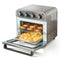 VEVOR 7-IN-1 Air Fryer Toaster Oven, 18L Convection Oven, 1700W Stainless Steel Toaster Ovens Countertop Combo with Grill, Pizza Pan, Gloves, 6 Slices Toast, 12-inch Pizza, Home and Commercial Use