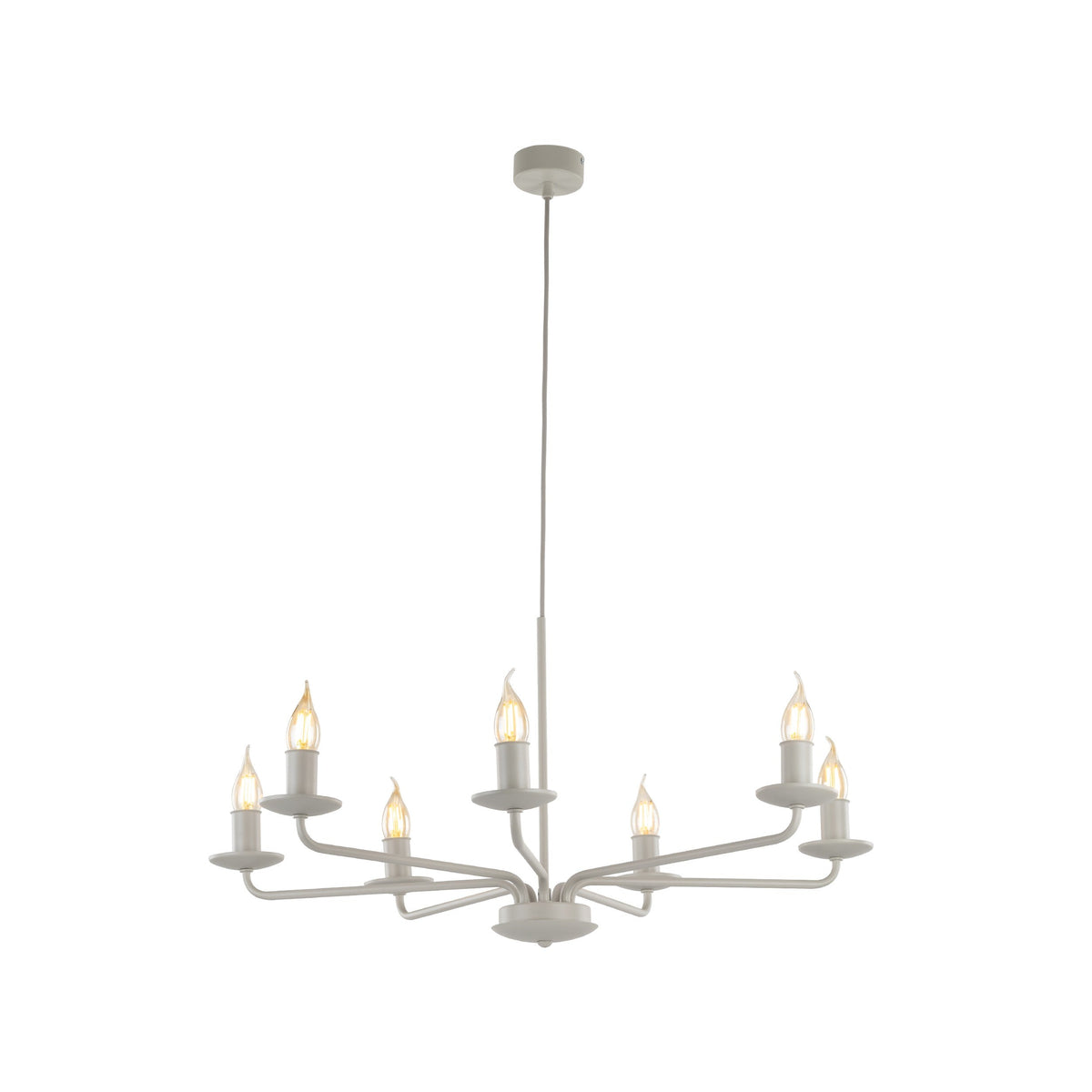 LIMAL Vintage Candle Chandelier Pendant Light for Dining Room, Living Room & Entryway