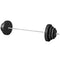 Soozier 154 lbs Barbell Weight Set, Adjustable Weights for Home Gym with 67
