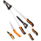 4 Pcs Pruning Shears Set with Hedge Shears, Loppers, Garden Secateurs and Folding Hand Saw with Aluminum Handle