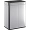 13.2 Gallon Sensor Can, Automatic Garbage Can with Soft-Close Butterfly Lid, Fingerprint-Proof Stainless Steel, Silver