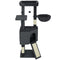47 Inch Cat Tree, Cat Tower for Indoor Cats with Cozy Condo, Bed, Toy Balls, Sisal Scratching Posts, Hammock, Dark Grey