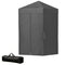 4 x 4 ft Compact Pop Up Canopy Tent, UPF 50+ Changing Room, Portable Instant Privacy Canopy with Mesh Window, Dark Grey