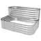 4'x3'x1' Outdoor Raised Garden Bed, 2-Tier Galvanized Planter Box with Safety Edging for Vegetable, Flower, Fruit