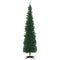 7' PVC Slim Pencil Artificial Christmas Tree 390 Branch Tips