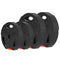 Soozier 1-Inch Weight Plates, Barbell Weights Set for Weightlifting and Strength Training, 2 x 11lbs + 2 x 5.5lbs
