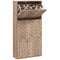 Shoe Storage Cabinet with 3 Flip Drawers, Narrow and Slim, 12 Pair of Shoes Organizer for Hallway, Entryway, Nature Wood