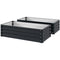 4' x 2' x 1' Raised Garden Bed, Set of 2 Galvanized Planter Box for Vegetables, Flowers, Herbs, Grey