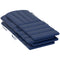 Set of 4 Patio Chair Cushions, High Back Adirondack Chair Cushion with Ties, High-Density Foam, Navy Blue