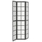 3 Panel Room Divider, 5.6 ft Folding Wall Divider Room Partition for Home Office, Bedroom, Black