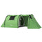 3-4 Person Camping Tent with 2 Rooms, 3000mm Waterproof Portable Family Tent with Carry Bag, Dark Green