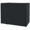 3 Seater Garden Swing Cover, Waterproof 420D Outdoor Swing Bench Cover with Zip, Windproof and Anti-UV, Black