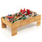 100-Piece Double-Sided Wooden Train Set Table with Storage Drawer for Kids Age 3 +