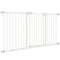 30 Inch Tall Pet Gate with Door Dog Gate and Barrier Indoor for Stairs Includes 7